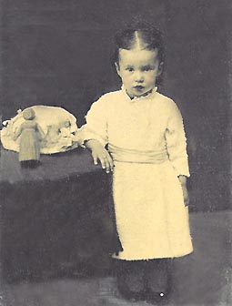 unknown young girl